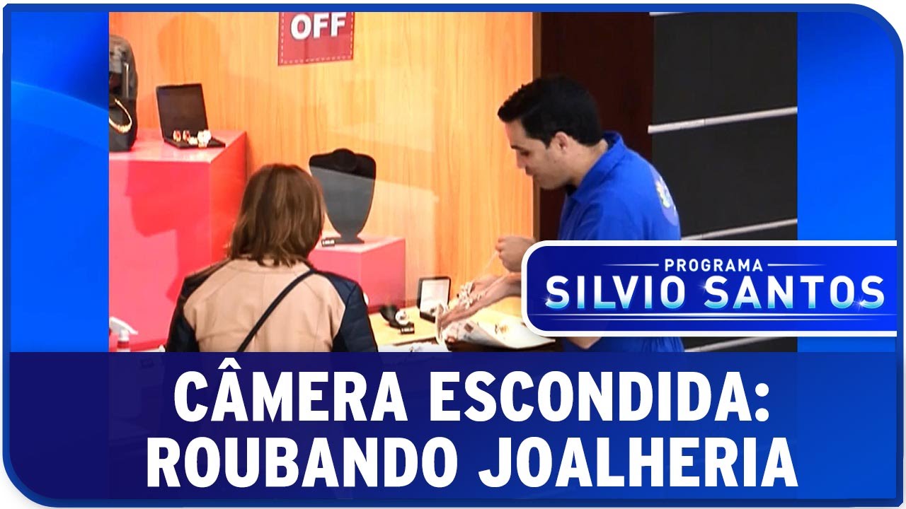 Câmera Escondida: Roubando Joalheria