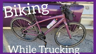 Biking While Trucking - My Custom Bike Rack