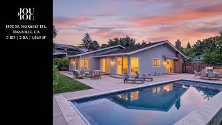 Single-Level Danville Luxury Home | Ultimate Backyard Sanctuary | 1892 St Norbert Dr