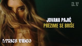 Download Lagu Jovana Pajić - Prezime se Briše (Lyrics Video by Blkan Vibes) MP3 Download Lagu Jovana Pajić - Prezime se Briše (Lyrics Video by Blkan Vibes) MP3