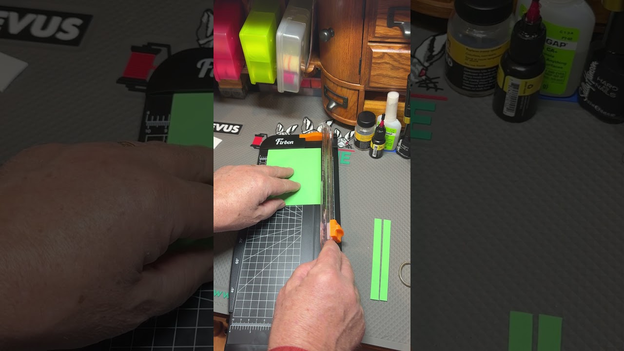 Лайфхак для вязания мушек из листового пенопласта!