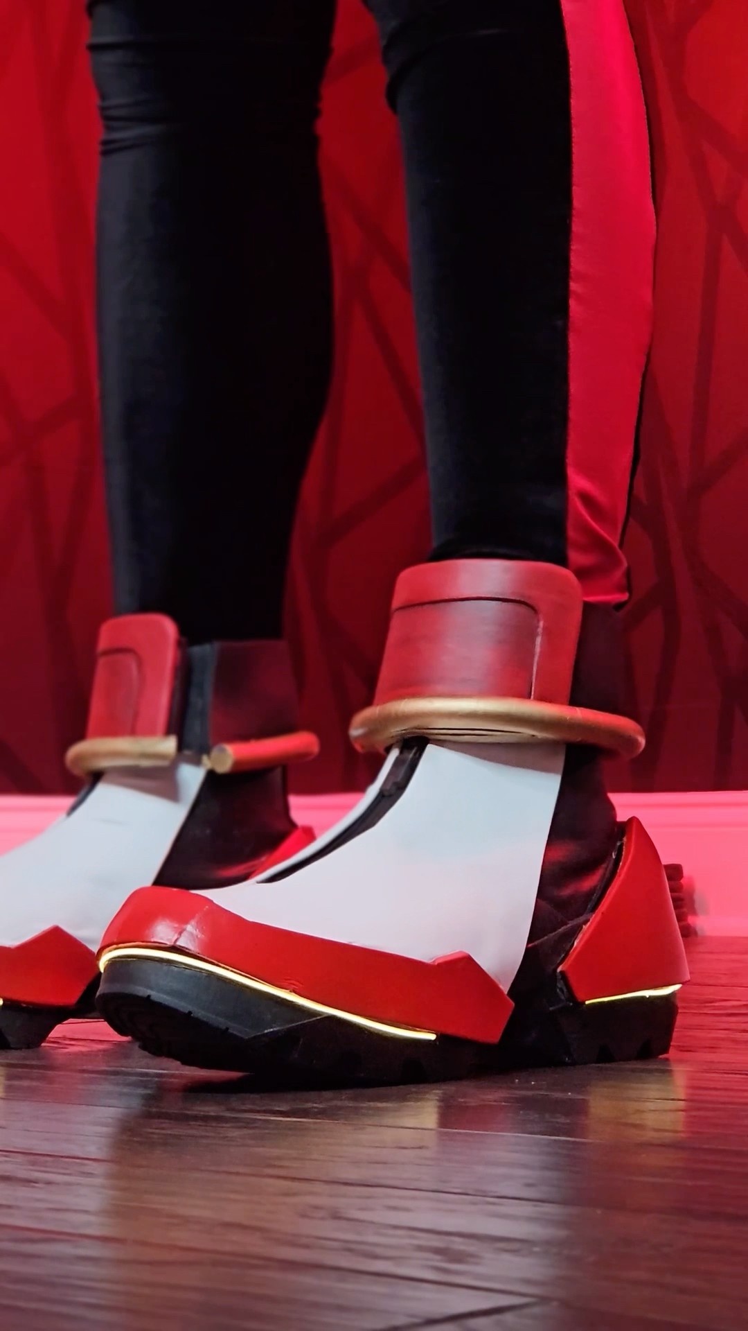 Let’s Make: Shadow the Hedgehog shoes! #diy #cosplay #sonicthehedgehog  #shadowthehedgehog #sonic3