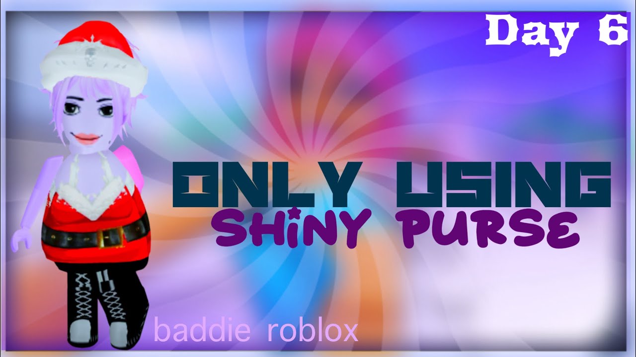 ☃️Используйте только Shiny Purse в Baddies Roblox☃️