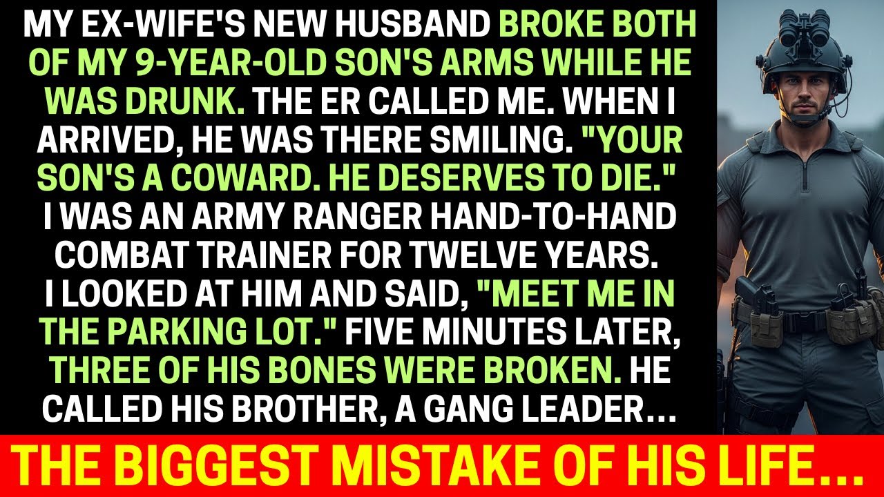 My Ex's New Husband Broke My Son's Arm—Didn't Know I Trained Army Rangers in Close Combat...