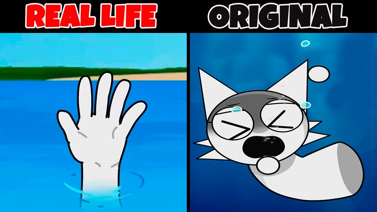 Best of Incredibox Sprunki  | REAL LIFE vs ORIGINAL