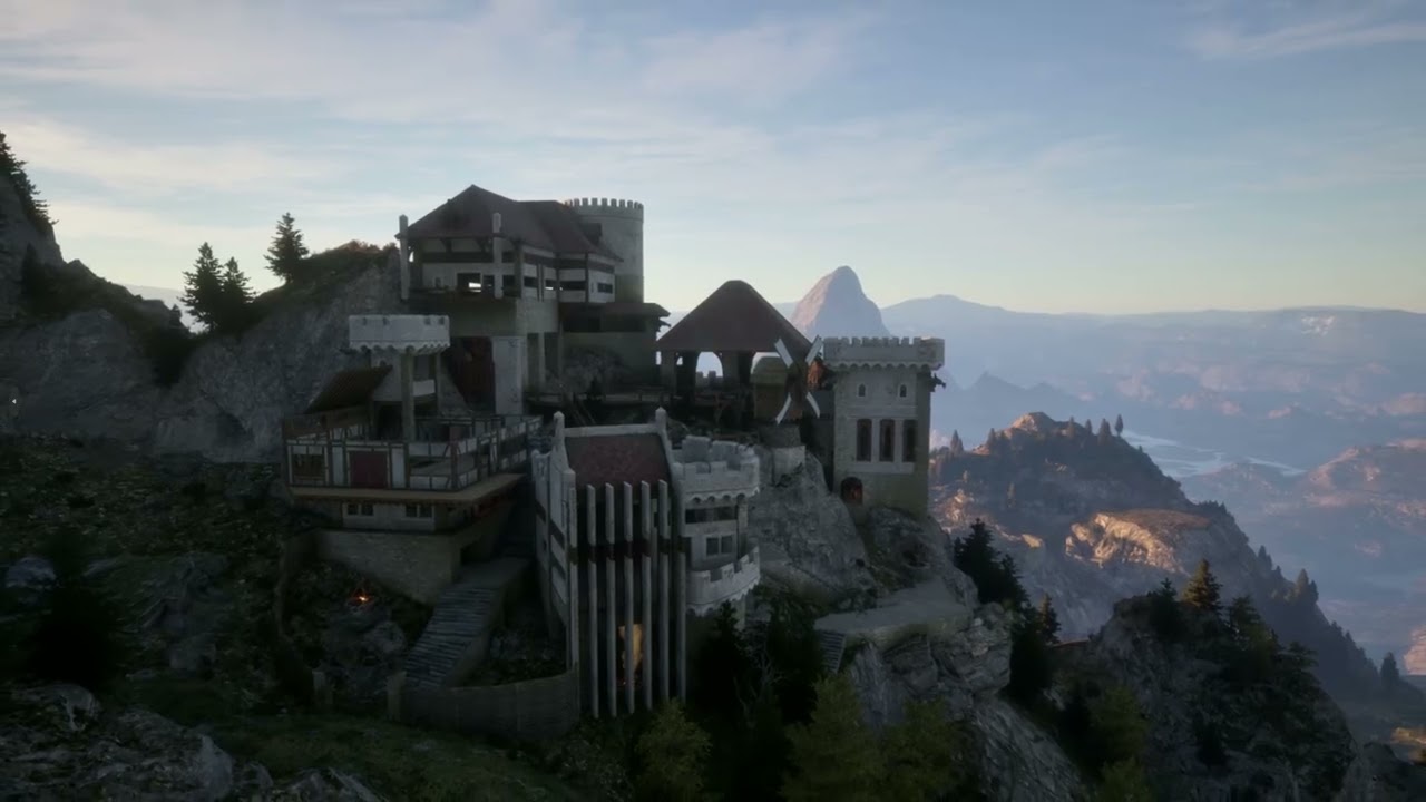 Wolf Den Manor, Pax Dei 48 hr Mega Build...