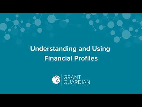 Understanding and Using Financial Profiles