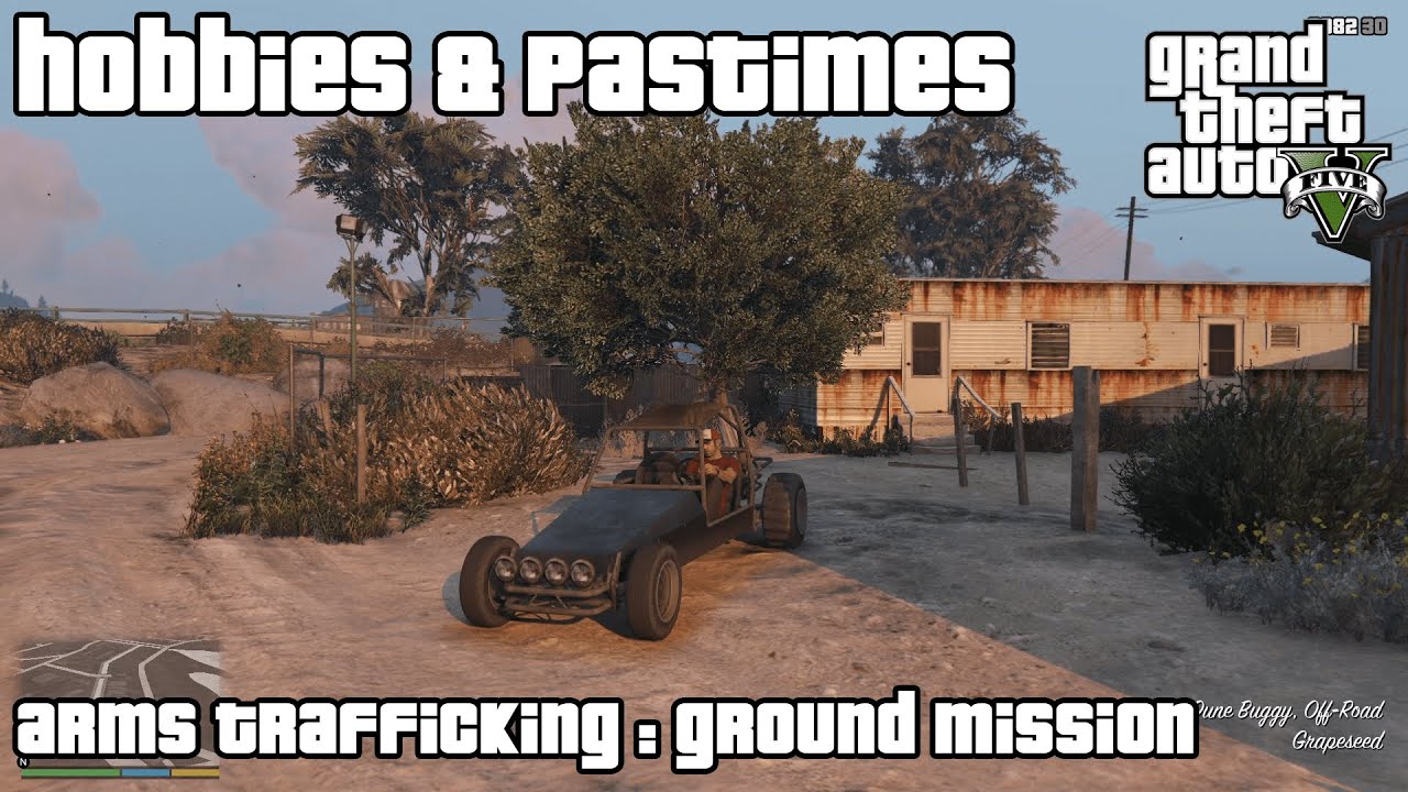 GTA 5 Hobbies And Pastimes Arms Trafficking Ground Mission YouTube 