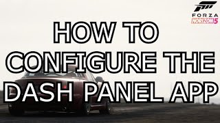 HOW TO USE DASH PANEL APP ON Forza Horizon 5 (Free Dashboard App)