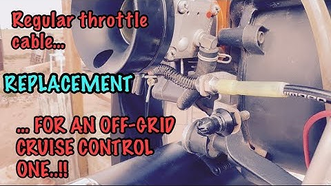 INSTALLING AN OFF-GRID CRUISE CONTROL THROTTLE CABLE ON AN ATOM 80