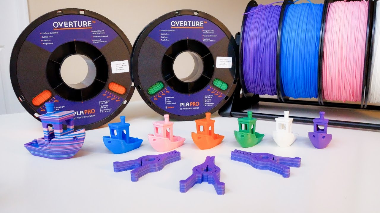 Overture Silk PLA 3D Printer Filament 1.75mm – Overture 3D