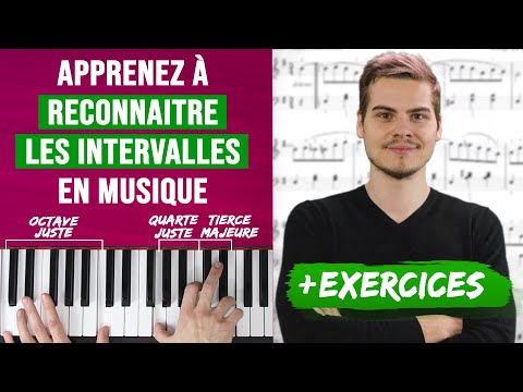 APPRENDRE Facilement Tous Les INTERVALLES En Musique Tuto Débutants
