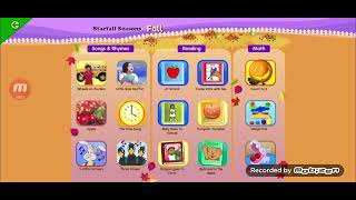 Starfall Seasons Fall Game App 🎮  screenshot 1