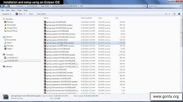 Spring MVC Tutorials 03 - Installation and Setup using an Eclipse IDE