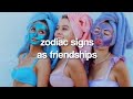 Zodiac signs as friendships/ friend groups