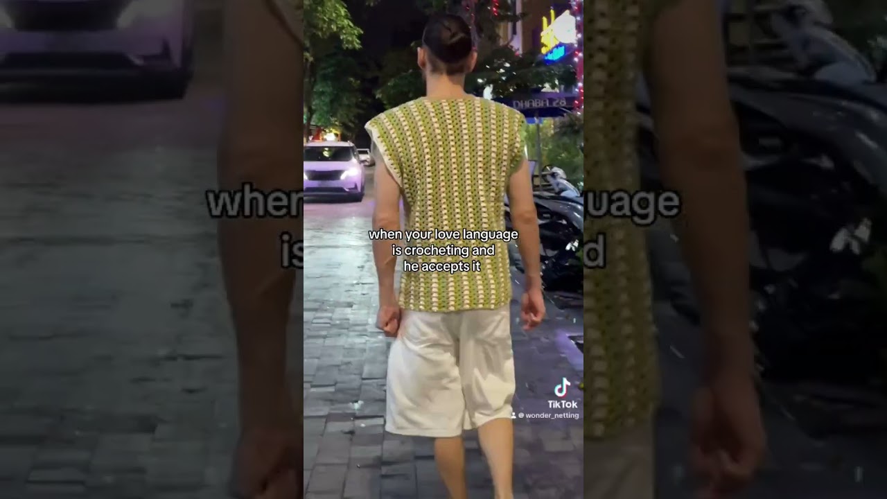 When your love language is crocheting 🥹💕