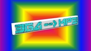3ga file converted to Mp3 file NO DOWNLOAD NO PASSWORD