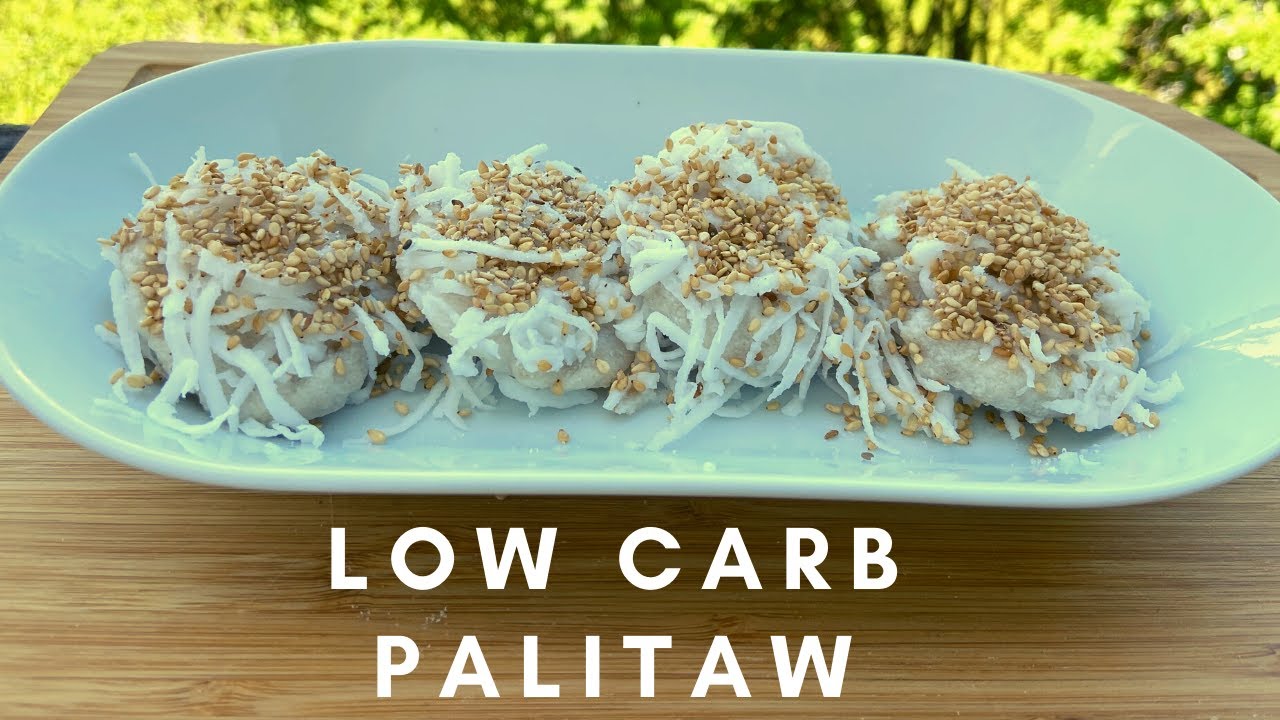 Low Carb Palitaw | Keto |  Sugarfree