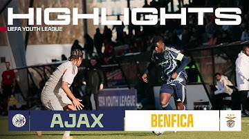 Highlights Ajax O19 - Benfica O19 | UEFA Youth League