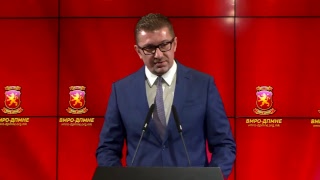 Прес-конференција на Христијан Мицкоски 13.06.2018