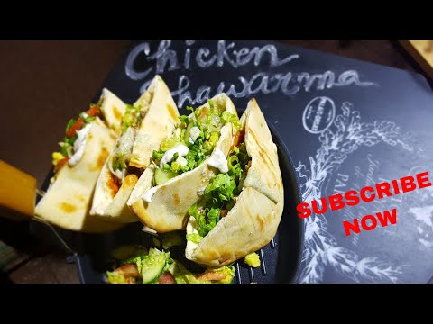 How to make shawarma at home | Chicken Shawarma Recipe
