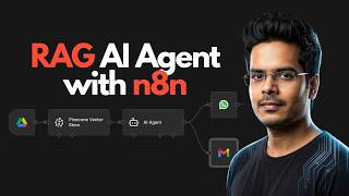 Build a RAG Agent in n8n | Vector DB Pinecone + WhatsApp + Gmail [2026]