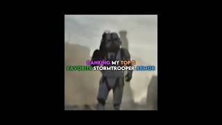 Ranking my top 5 favorite stormtrooper armor #starwars #viral #stormtrooper #galacticempire Wealth