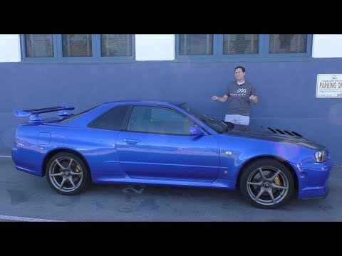 Обзор Легального В Сша R34 Nissan Skyline Gt-R