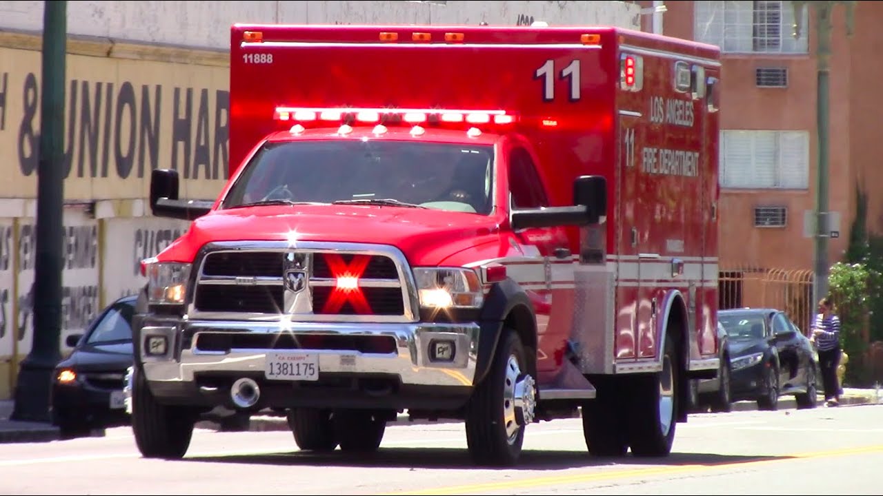 Rfd Rescue 11 LAFD Rescue 11 Responding - YouTube