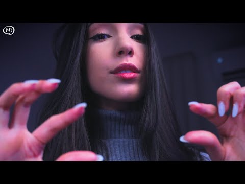 ASMR retirando toda sua energia negativa, ansiedade e tristeza 🤍 você terá uma noite tranquila ✨ 4K