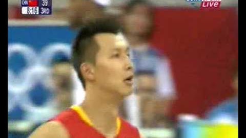 Yi Jianlian dunk On Carmelo Anthony After Yao Ming