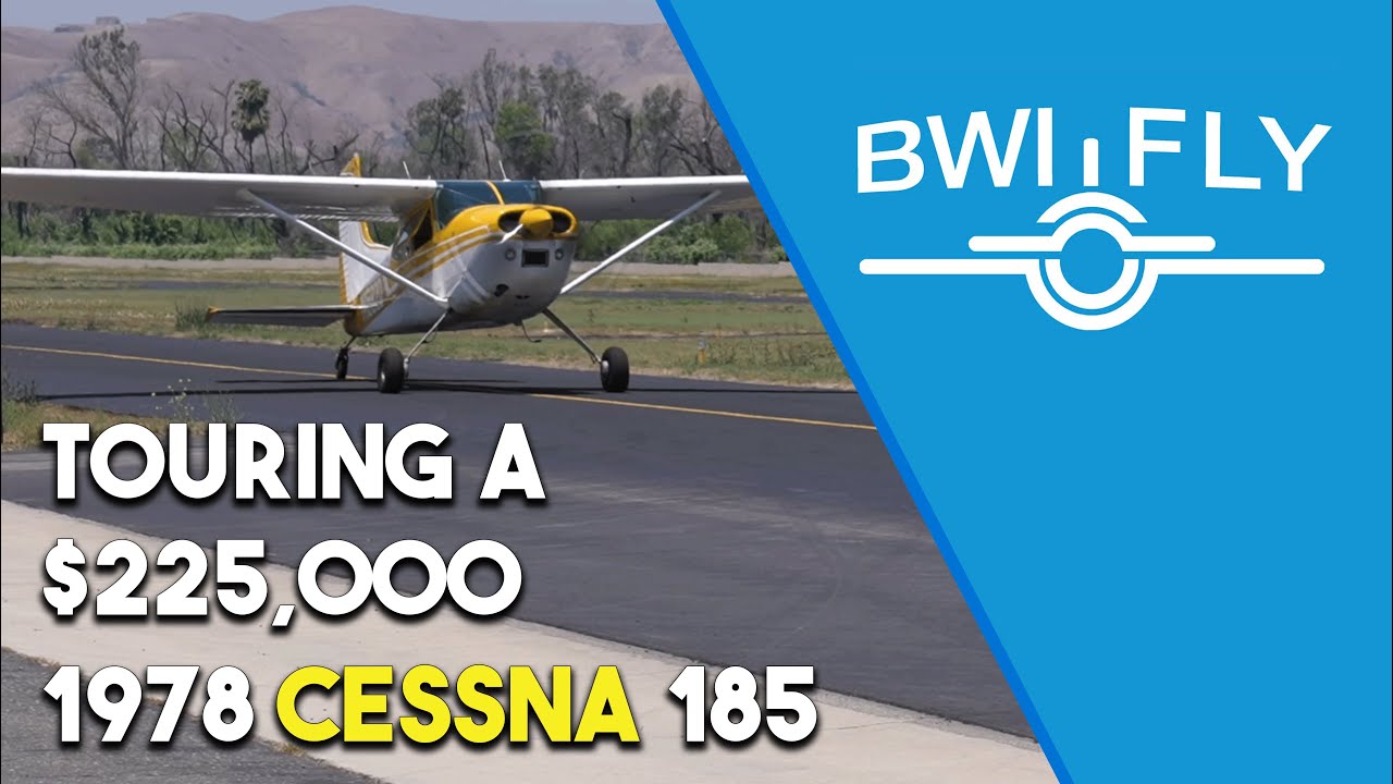 Touring a $225,000 1978 Cessna 185 - BWI Aviation Insurance