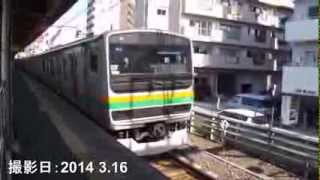JR東日本E231系1000番台U522編成+編成不明 高崎線 普通 860M 上野行 尾久駅発車