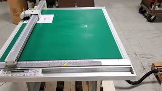 Demonstration of Graphtec Cutting Pro FC2250-60 Cutting Plotter