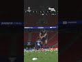 𝘾𝙐𝙏𝙀𝙎𝙏 moment goes to Lucas Beraldo & his son playing in the Champions League confetti 🥹🎊 #UCL #PSG