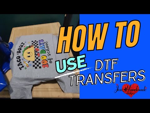 How to use DTF Transfers : Craftea Tuesday