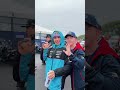 One final Hero Walk at Phillip Island with the stars of Moto2 and Moto3 #shorts #motogp