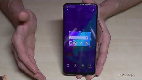 Oppo A72: How to take a screenshot/capture? incl Scrollshot (long screenshot)