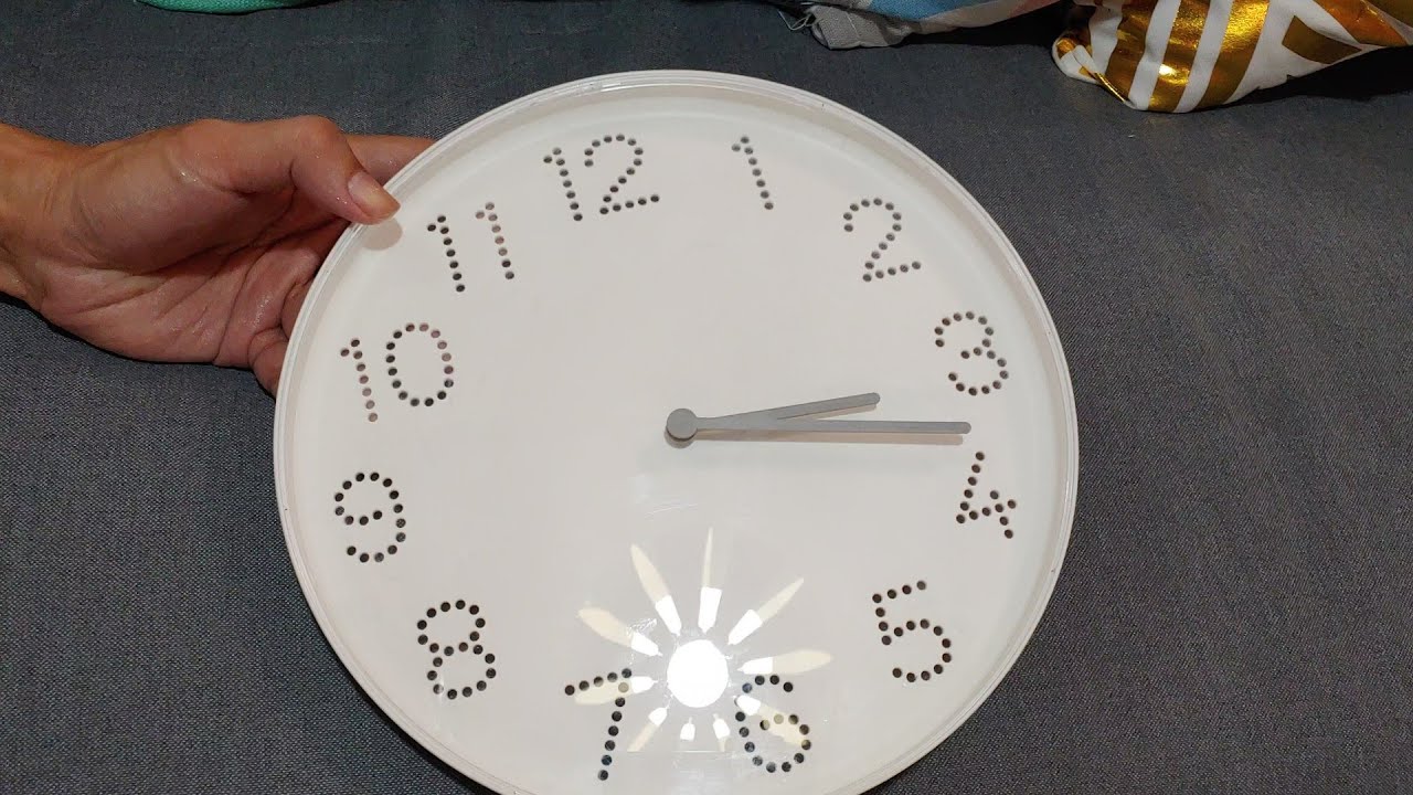 [4K] RM9 TROMMA IKEA WALL CLOCK #DIOR4KUNBOXING 07102022 - YouTube