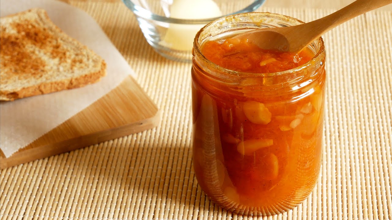 Confiture abricots vanille et amandes 🍊