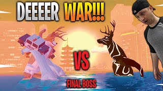I FIGHT MY FUTURE SELF IN AN EPIC FINAL BATTLE!! | Deeeer Simulator Bosses + Ending screenshot 3
