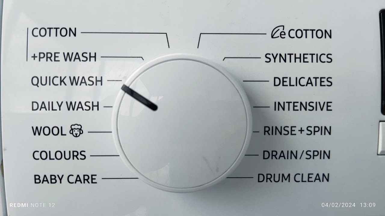 Cara pemakaian mesin cuci front loading samsung