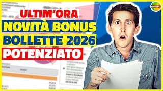 Ultimora Bonus Bollette 2026 Approvato Nuovo Potenziamento Isee 25Mila Euro