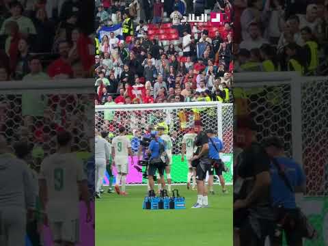 خيبة أمل  .. "الخضر" يغادرون أرضية الملعب عقب الإقصاء من المونديال .. #شاهدوا