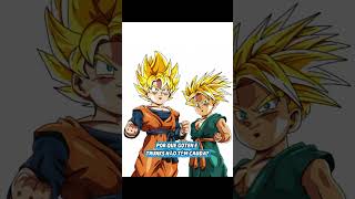 POR QUE GOTEN E TRUNKS NÃO TÊM CAUDA? #shorts #dbz #dbs #goku #vegeta #dragonball #dragonballz