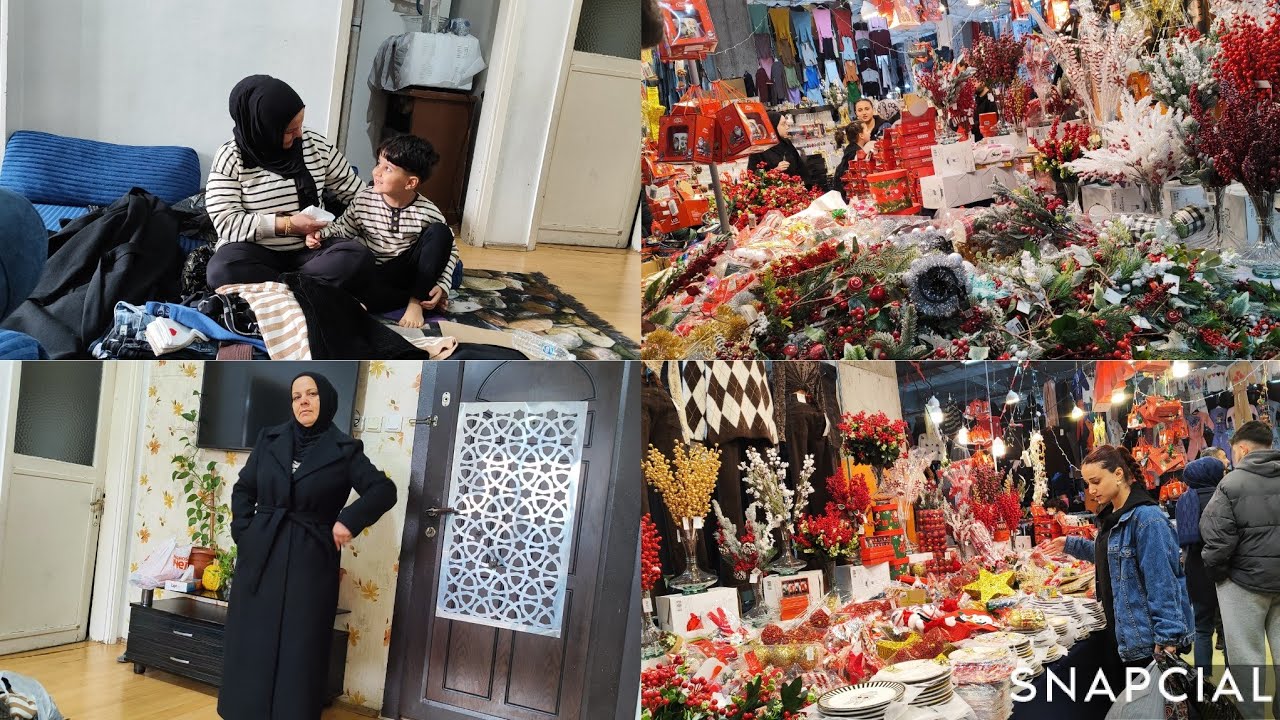 فلوك مشتريات الشتوية من  sosyetik pazarı لبسوا بجنن اشترينا غراض بجنننن 