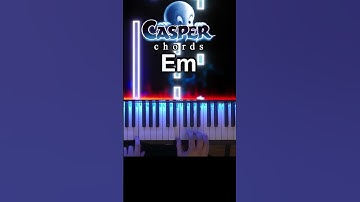 Thumbnail of Casper One Last Wish - How To Play Casper on piano (EASY)  #piano #shorts #casper