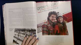 ASMR Request | Flipping Through a Magazine & Reading About Cake/Pie (Soft Spoken) screenshot 3