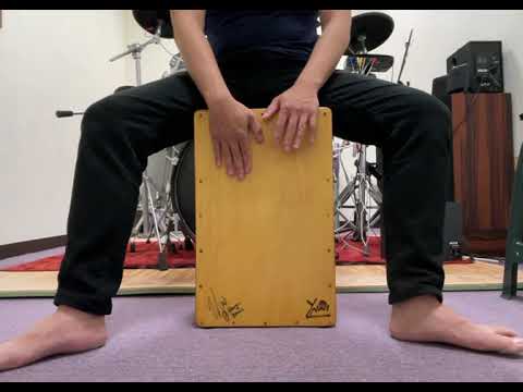木箱鼓 (カホン.  cajon cover cajon solo ) - Live A Little - 告五人