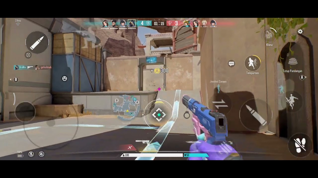 AIMBOT??? || NEMESIS GAMEPLAY HYPER FRONT.